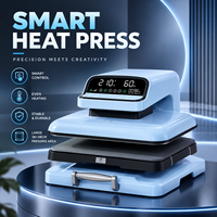 Presse à chaud numérique 38x38cm (15x15 pouces) à tiroir automatique pour transfert thermique sur T-shirts et coussinets