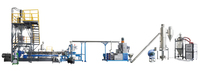 Pelletiseur sous-marin d'extrudeuse à double vis EVA TPU granule de semelle de chaussure faisant la machine système de coupe sous-marine