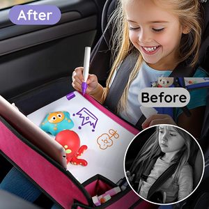 Free sample Toddler Lap <b>Desk</b> for Airplane Toddler Car Seat Lap Tray Toddler Car Seat Travel Tray Car Seat Tray for Kids Travel - Product Image 6