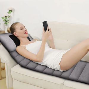 Nuovo all'ingrosso della fabbrica Shiatsu massaggio elettrico materasso completo del corpo con riscaldamento e vibrazione per il collo e la vita applicazione tappetino - Product Image 6