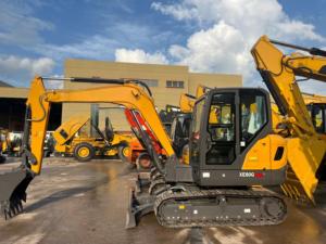 Miniexcavadora XE60G PRO de la Marca Líder en China, Peso Operativo de 6000 kg, Válvula Hidráulica Avanzada, Acción Compuesta Suave - Product Image 1