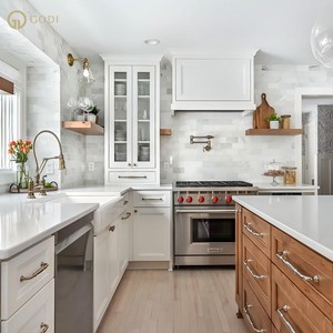 Carrello di Servizio Modulare su Misura, Mobili da <span class=keywords><strong>Cucina</strong></span> Moderni Stile Fattoria con Piano di Lavoro in <span class=keywords><strong>Dekton</strong></span> E1 - Product Image 5