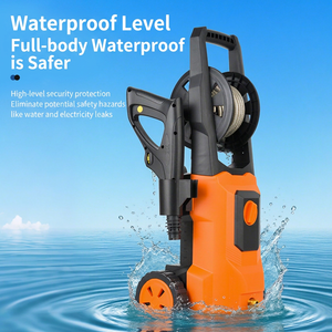 Máquina de lavado de autos, pistola de agua portátil de alta presión, máquina de limpieza eléctrica impermeable de alta potencia - Product Image 2