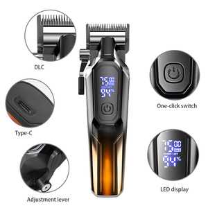 Cortadora <span class=keywords><strong>de</strong></span> Cabello Inalámbrica MRY, 8500 RPM, Cuchilla <span class=keywords><strong>de</strong></span> Acero Inoxidable <span class=keywords><strong>de</strong></span> Alta Velocidad, Pantalla LCD, Recargable por USB, Juego <span class=keywords><strong>de</strong></span> Recortadora <span class=keywords><strong>para</strong></span> Uso Doméstico y en Salones - Product Image 3