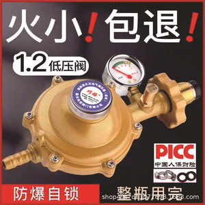 Chorhyuk Liquefied Gas Pressure Regulator 1.2L Safety Valve With <b>Gauge</b> For Household Use - Product Image 4