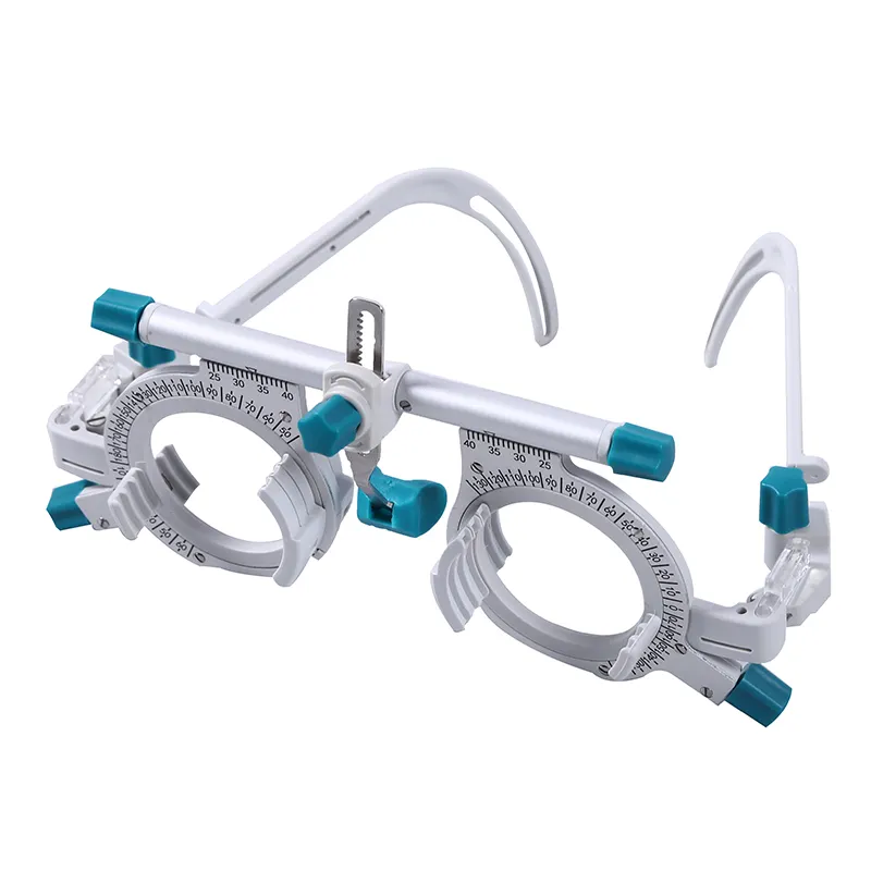 Özelleştirilebilir OBM optometri ekipmanları PD ayarı optik optik lens deneme gözlüğü TF-G optik aletler satılık