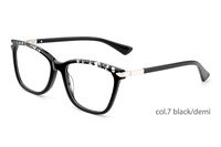 FP2503 Vente en gros de montures de lunettes optiques en acétate colorées de haute qualité pour hommes et femmes