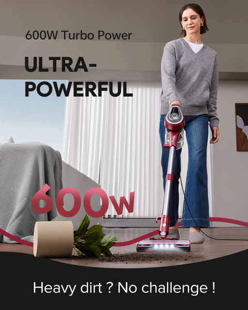 Vexilar Blitz C8 Corded Vacuum Cleaner Wholesale HEPA Filter 7M Cord 1.5L Dustbin 6-in-1 Handheld Stick for Hardwood Pet Hair