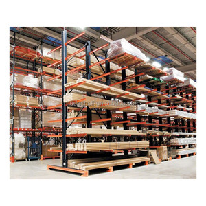 Heavy Duty <span class=keywords><strong>cantilever</strong></span> Kệ hai mặt lưu trữ giá công nghiệp kho Hệ thống kệ - Product Image 2