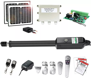 Abridor <span class=keywords><strong>de</strong></span> puerta enrollable para Villa moderna que ahorra energía, Motor eléctrico para puerta oscilante máx. 400KG, hoja oscilante, TUYA, aplicación WIFI, Control <span class=keywords><strong>de</strong></span> teléfono - Product Image 1