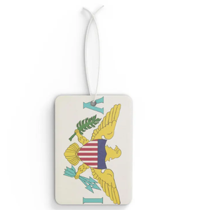 Ambientador de coche con bandera de Saint <span class=keywords><strong>Kitt</strong></span> y Nevis para decoración de coche para ambientador de aire doméstico con ambientador de papel con logotipo personalizado - Product Image 5