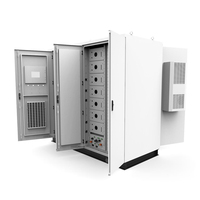 Système de stockage d'énergie BESS tout-en-un refroidi par air pour extérieur, batterie au lithium 100 kW/215 kWh pour système solaire, prise en charge parallèle jusqu'à 1 MWh