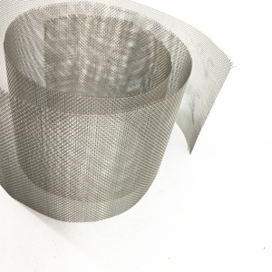 Material de impresión de seda de acero inoxidable de malla 80-400 de alta calidad, tela de malla de alambre tejida de tejido liso - Product Image 1