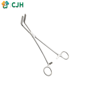 Cjh Basisinstrumenten Voor Veterinaire Chirurgie Grote Hoek Gebogen Peritoneale Pincet Cardiovasculaire Thoracale Tang - Product Image 2