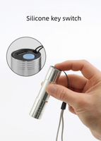 Senter Mini Multifungsi Berbahan Aluminium Alloy, Dapat Diisi Ulang via USB, Logo Gratis, Lampu LED Portabel