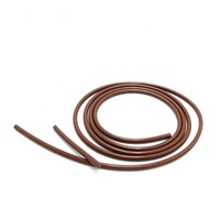 Cordon caoutchouc silicone flexible extrudeuse, tube personnalisé rond