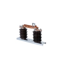 Sectionneur extérieur haute tension GW9 10 kV, isolateur en céramique et caoutchouc silicone monté sur poteau, fabriqué en Chine