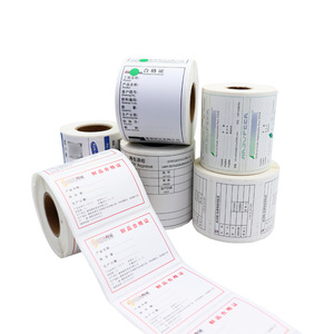Custom Self-Adhesive <strong>Sticker</strong> Labels Handwriting Writable Thermal <strong>Print</strong> Products <strong>Water</strong> <strong>Proof</strong> Made PP Roll for Promotion Grocery - Product Image 6