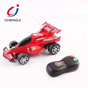 Voiture jouet télécommandée 2ch rc, mini voiture de course radiocommandée en plastique pour enfant