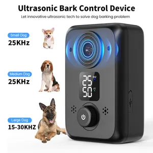 TIZE New Arrival Outdoor Indoor Wireless No Harm Automatic Barking Detection Ultrasonic Bark Control Device