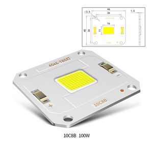 Chiếu điền vào ánh sáng COB dẫn 3000K 6000K 24V 30V 60W 100W độ sáng cao 4046 COB dẫn lật chip mô-đun - Product Image 4