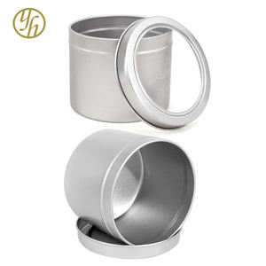 Barattoli in Alluminio Vuoti Colorati e Stampati, Scatole Rotonde in Latta con Logo Personalizzato, Contenitori per Caffè, Crema e Cosmetici - Product Image 1