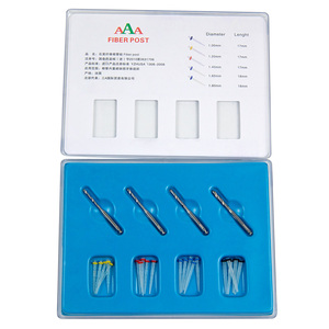 Kit de Postes de Fibra de Cuarzo Surtidos con Brocas, Poste Dental de Resina para Restauración Endodóntica, Material de Laboratorio - Product Image 5