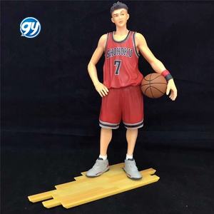 Figura Coleccionable de Slam Dunk Miyagi Ryota Número 7 en Camiseta Roja, Modelo en Caja de Plástico - Product Image 1