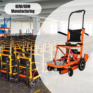 कारखाना प्रत्यक्ष कस्टम इलेक्ट्रिक सीढ़ी चढ़ने वाली व्हीलचेयर ओएम/ओडम के साथ - Product Image 2