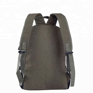 Chine Grand sac à dos décontracté en toile biologique Fermeture à glissière Vente en gros Lettre Motif Style Unisexe 20-40L Arcuate Bandoulière - Product Image 3