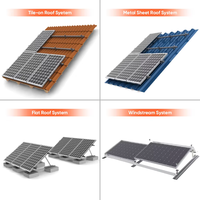 Système solaire hybride 10KW 12KW avec onduleur 5KVA 8KVA, panneaux solaires et batteries, pour alimentation de secours complète à domicile, certifié UL