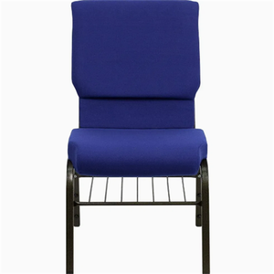 Silla de Iglesia Apilable y Tapizada en Metal, Económica, para Teatro, <span class=keywords><strong>Cine</strong></span>, Oficina en Casa, con Acolchado Ergonómico y Duradero - Product Image 6