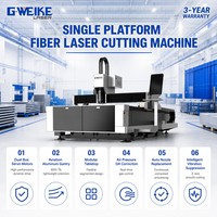 NOUVEAU Gweike Laser 1000W 1500W 2000W 3000W Machine de découpe laser à fibre CNC LF3015E Pro pour aluminium, carbone et acier inoxydable