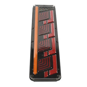 트럭 및 트레일러 용 24V LED 가이드 라이트 순차 방향 지시등 브레이크 테일 라이트 - Product Image 4