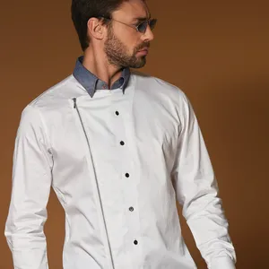 Gourdain Classic 100% Cotton Woven Printed Shirt Anti-Wrinkle Solid Casual Full Sleeve Breathable Quick Dry <b>Summer</b> Button Collar - Product Image 1