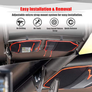 Bolsas de Accesorios para UTV, Bolsa de Almacenamiento Superior Impermeable, Bolsa de Techo Compatible con <span class=keywords><strong>Can</strong></span>-<span class=keywords><strong>Am</strong></span> Maverick <span class=keywords><strong>X3</strong></span> 2017 2018 <span class=keywords><strong>2019</strong></span> 2020 - Product Image 4