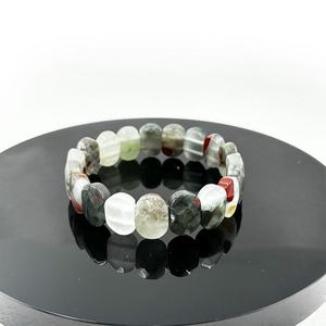 प्राकृतिक पत्थर के साथ प्राकृतिक पत्थर के लिए लोचदार ब्रेसलेट बेडेड कंगन गहने - Product Image 1