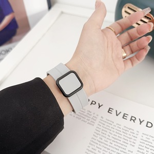 Pulsera de silicona para <span class=keywords><strong>Apple</strong></span> <span class=keywords><strong>Watch</strong></span>, Correa magnética de 49mm, 45mm, 42mm, 44mm, 41mm, para Iwatch Ultra 2 <span class=keywords><strong>Series</strong></span> 9 8 <span class=keywords><strong>7</strong></span> <span class=keywords><strong>6</strong></span> SE 5 4 - Product Image 5