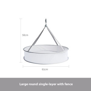 Single-Layer Anti-Deformation Metal Clothes <b>Drying</b> Net Hanger Socks <b>Drying</b> <b>Racks</b> Cashmere Sweaters 61cm Wardrobe Multi-function - Product Image 2