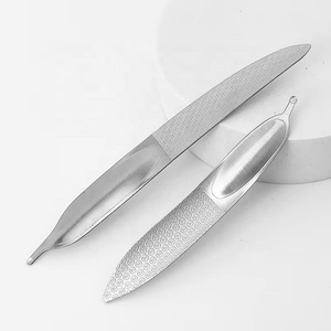 Double Sided Shape <strong>Nail</strong> <strong>Files</strong> Stainless Steel Manicure Pedicure Grooming <strong>for</strong> Professional Finger <strong>Toe</strong> <strong>Nail</strong> Care Tools - Product Image 3