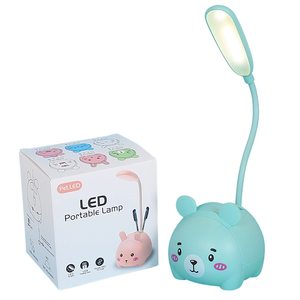 Dễ Thương Gấu LED Linh Hoạt Có Thể Sạc Lại Thay Đổi Độ Sáng Thiết Kế Hiện Đại ABS + PC Đọc Sách Bảng Đèn Bàn Ánh Sáng Trẻ Em Nghiên Cứu Đèn - Product Image 2