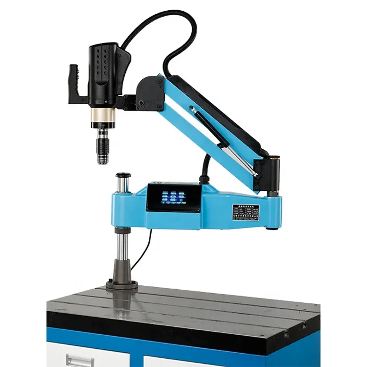 Système CNC à écran tactile à bras oscillant pour perceuse à taraudage électrique M16