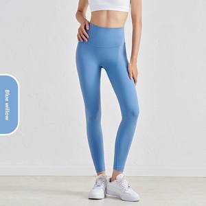Coreano Hyosung Spandex tela personalizada gimnasio Legging venta al por mayor de las mujeres monos para Yoga - Product Image 6