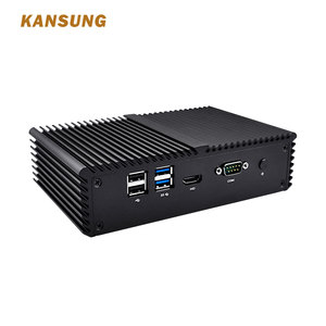 KANSUNG Kaby Lake CPU Fanless Mini PC Core I7 7500U 6 Gigabit NIC Router Firewall Appliance Server Computer K575G6 Linux Ubuntu - Product Image 4