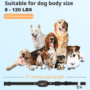 <span class=keywords><strong>Collier</strong></span> <span class=keywords><strong>anti</strong></span>-<span class=keywords><strong>aboiement</strong></span> intelligent <span class=keywords><strong>professionnel</strong></span> pour chien avec écran LCD pour chiens de grande race, <span class=keywords><strong>collier</strong></span> d'entraînement rechargeable en plastique imperméable - Product Image 5