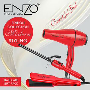 Cepillo de Aire Caliente 3 en 1 <span class=keywords><strong>ENZO</strong></span>, Herramientas de Peinado con Iones Negativos, Plancha de Pelo, Rizador de Aire, Secador de Pelo, Utilizado por Barberos y Estilistas - Product Image 4