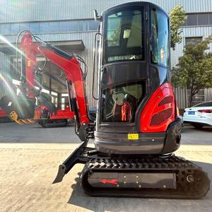 Fabricant chinois de mini-excavatrices, mini-excavatrice compacte de 2 tonnes CE EPA 5, petite pelle de 1200 kg avec marteau et tarière - Product Image 2