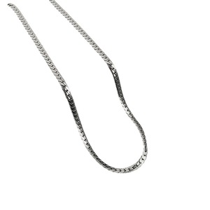Colar Minimalista Masculino em Aço Inoxidável com Corrente NK, Joia Hip Hop <span class=keywords><strong>Rock</strong></span>, Corrente Cubana Embossada Lateral de 5mm para Homens - Product Image 6