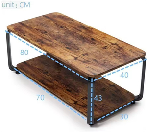 Bán Buôn Đa Chức Năng Bằng Gỗ Bàn Cà Phê Dòng Đơn Giản Thực Tế Lưu Trữ Cho Nhà Văn Phòng Sống Bằng Gỗ Bàn Cà Phê - Product Image 5