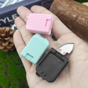 มีดอเนกประสงค์ขนาดเล็ก DIY แบบ OEM สำหรับแกะกล่องพัสดุ พกพาสะดวก พร้อมพวงกุญแจ ใช้เปิดจดหมายได้ - Product Image 5